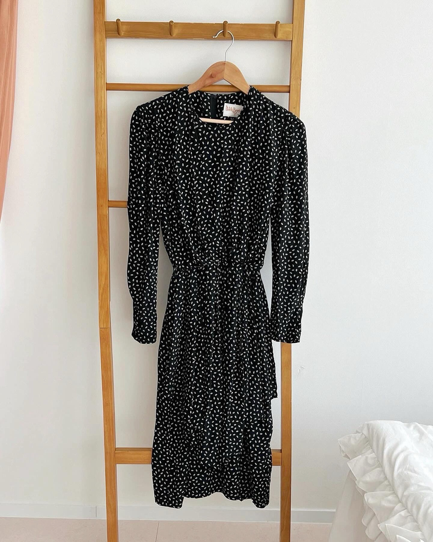 Black Pattern Dress
