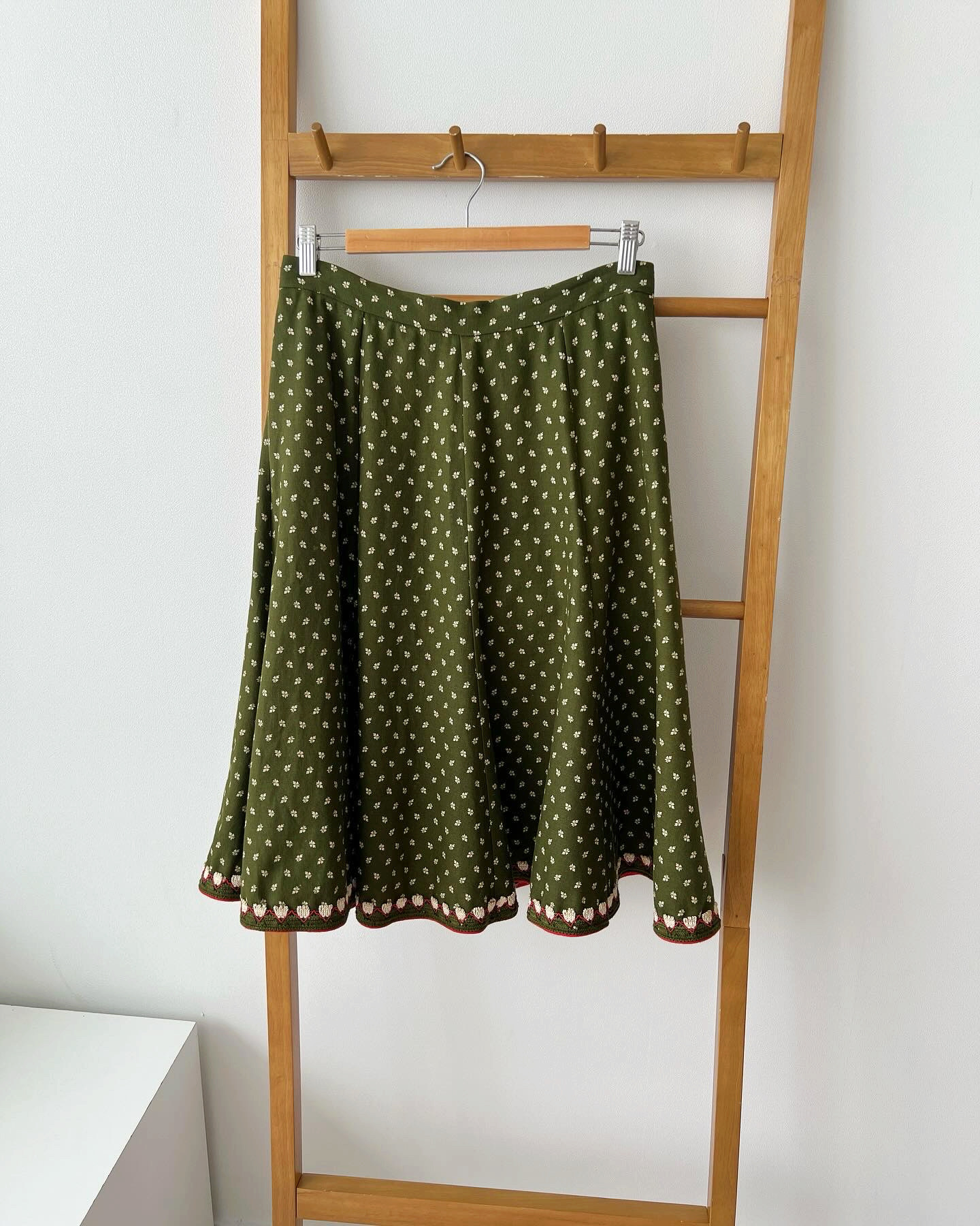 Green Tulip Skirt