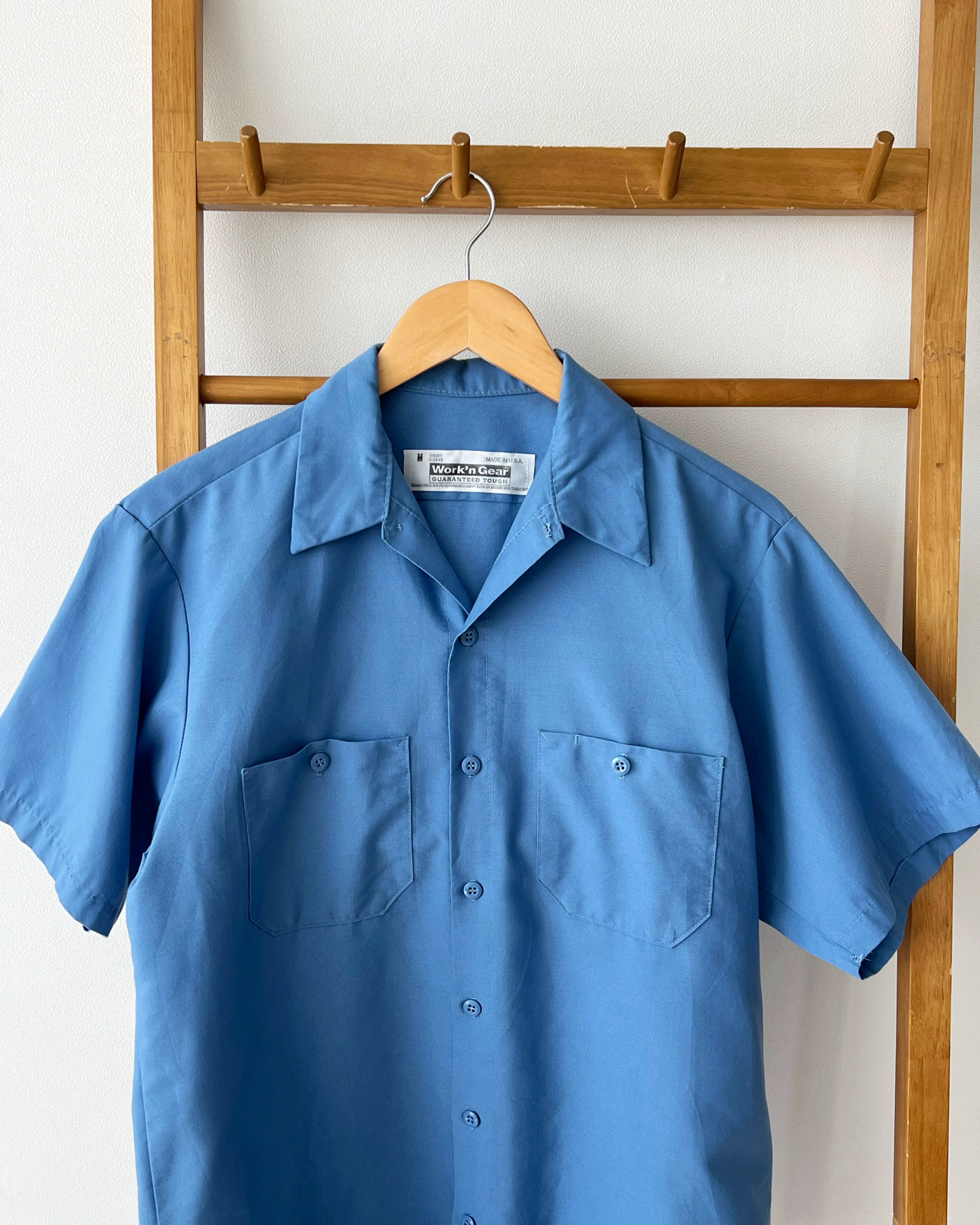 Solid Blue Shirts