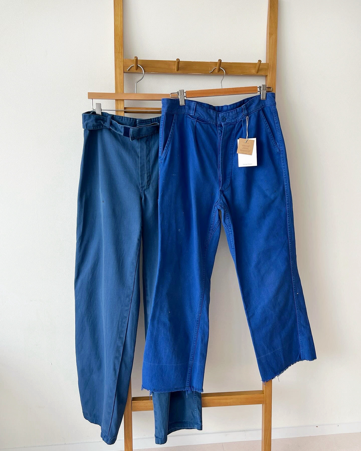 French Blue Pants
